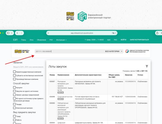 Быстрый поиск лотов по коду ТРУ